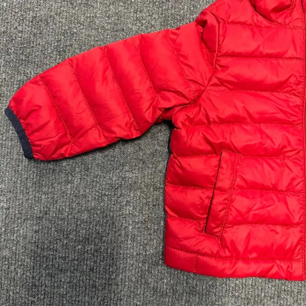 Polo Ralph Lauren Baby Boy Goose Down Puffer Jkt Preppy Insulated Winter Coat 9m